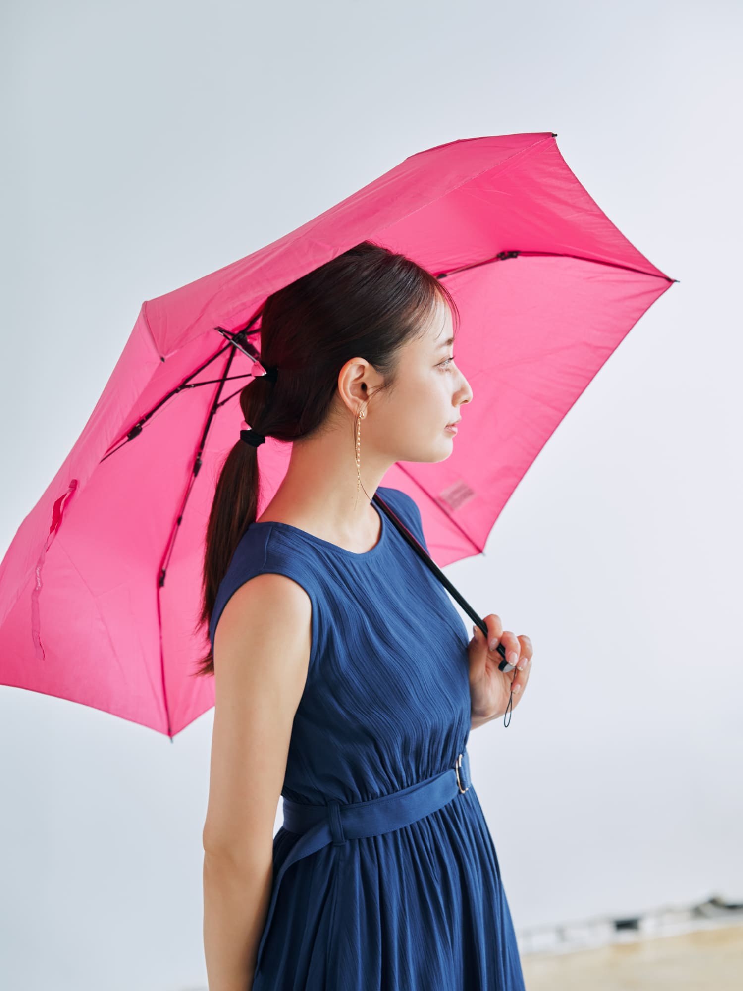 COHINAカバー付き晴雨兼用コンパクト傘 | 小柄・低身長女性向け