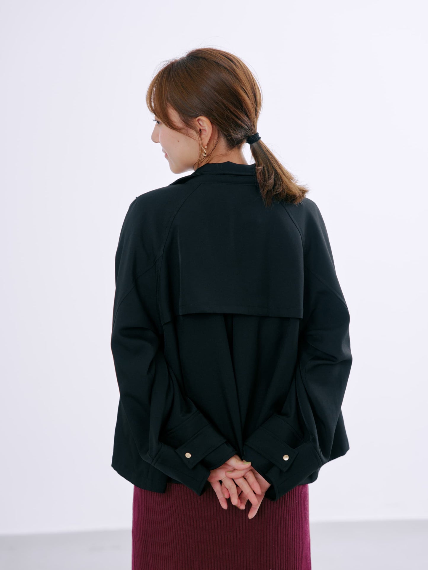 テントラインフーデッドブルゾン　[通常]