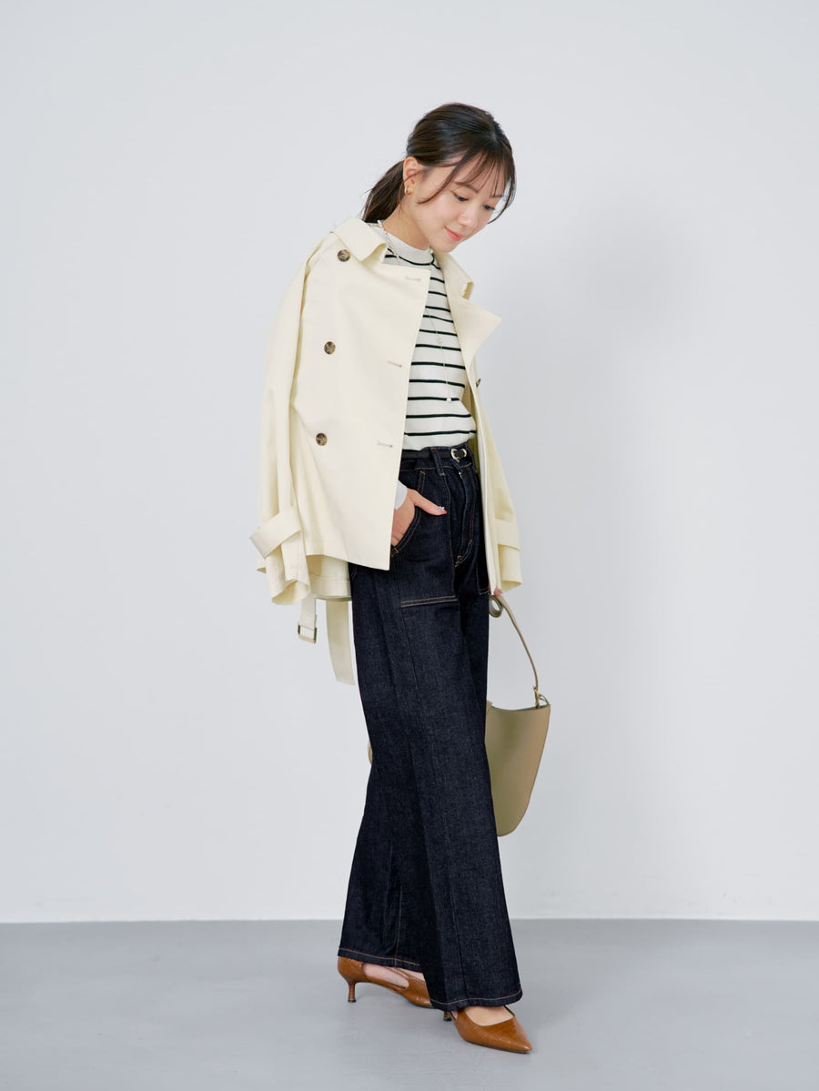 150cm | B:78 W:56 H:74 股下:69  | ワンサイズ着用