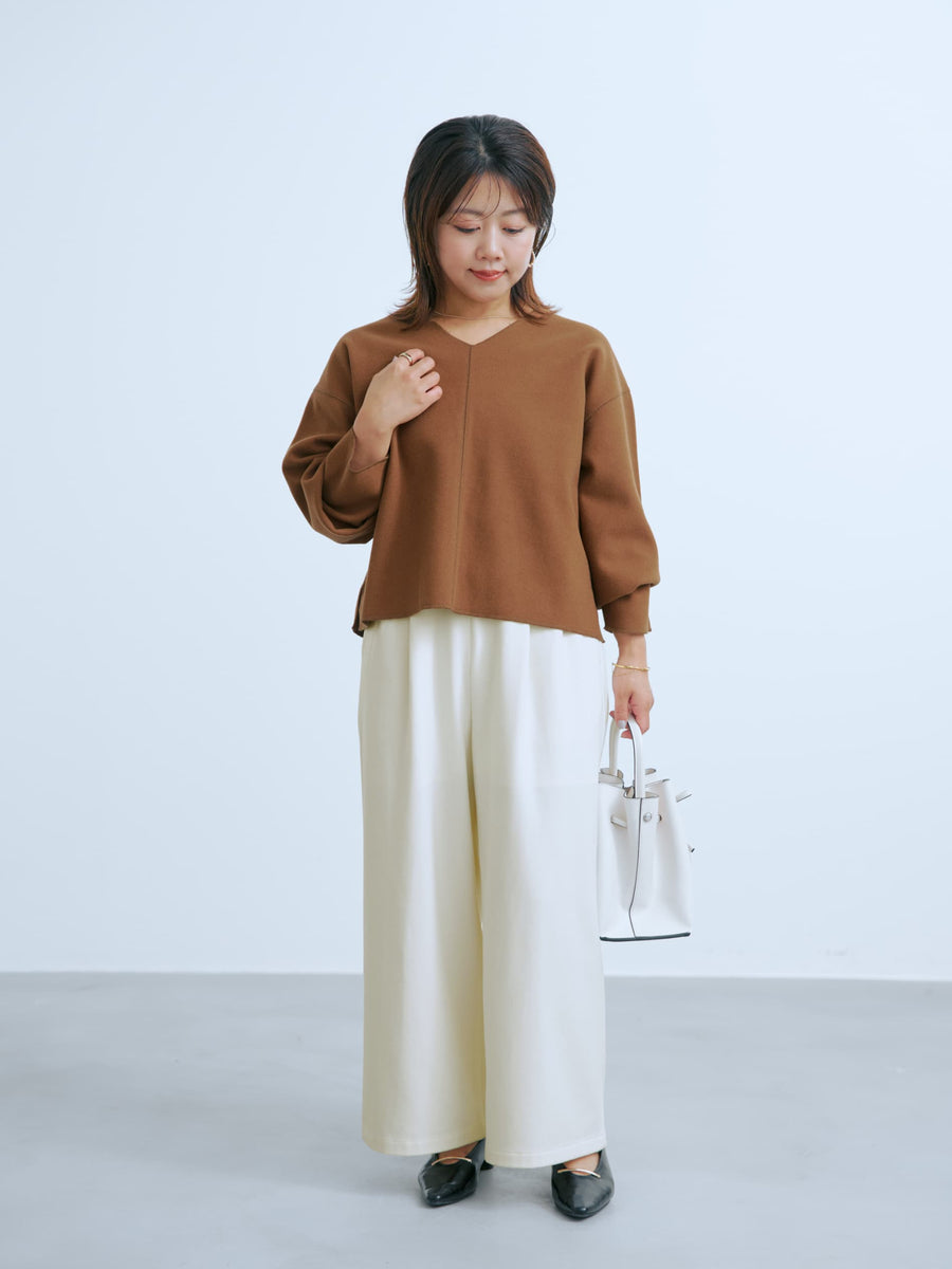 ウールライクジャージートップス　[通常]