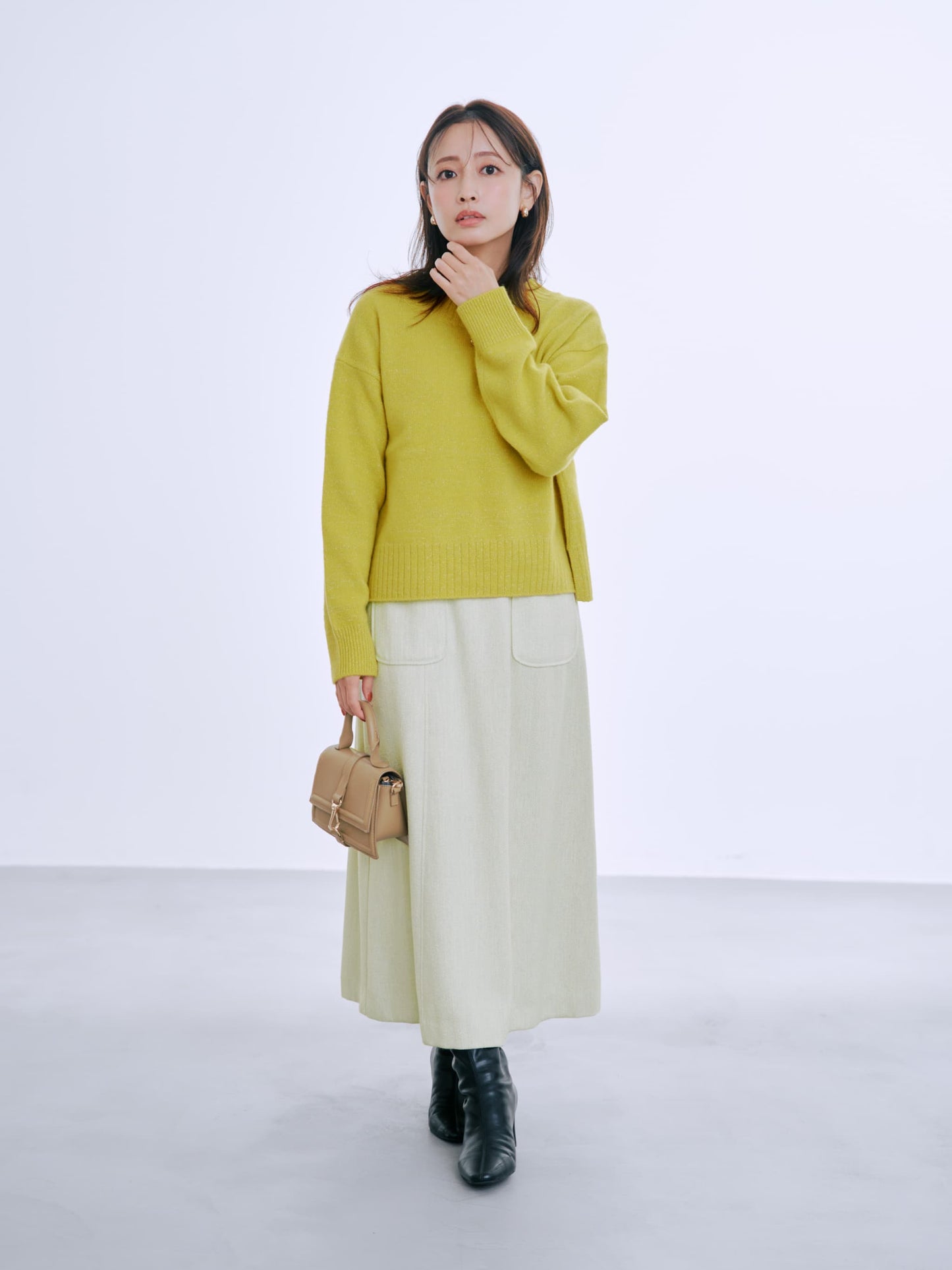 149cm | B:77 W:60 H:83 股下:68.5 | ワンサイズ着用