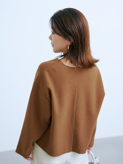 ウールライクジャージートップス　[通常]