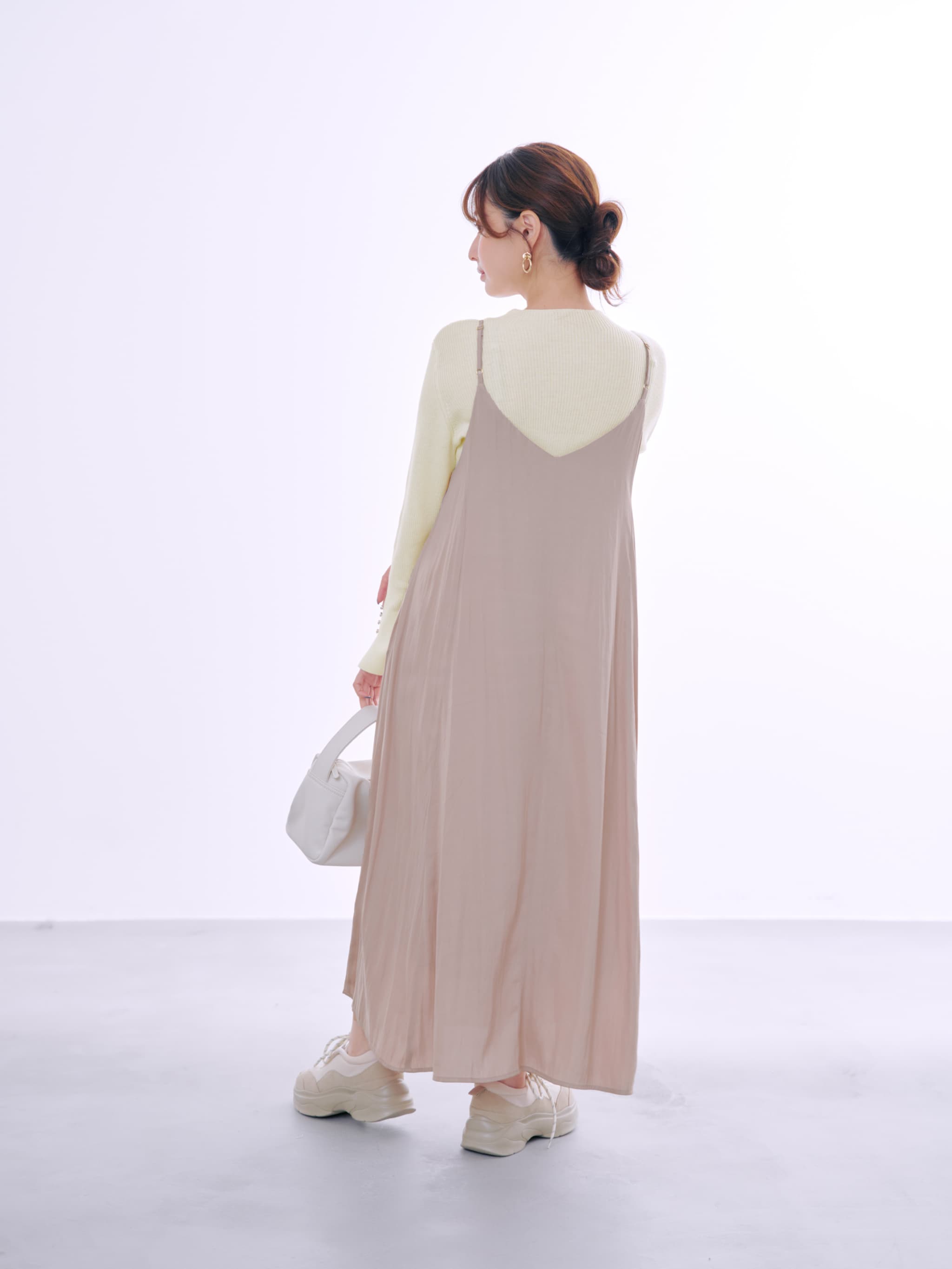 2wayとろみキャミワンピース-short & regular | 小柄・低身長女性向け