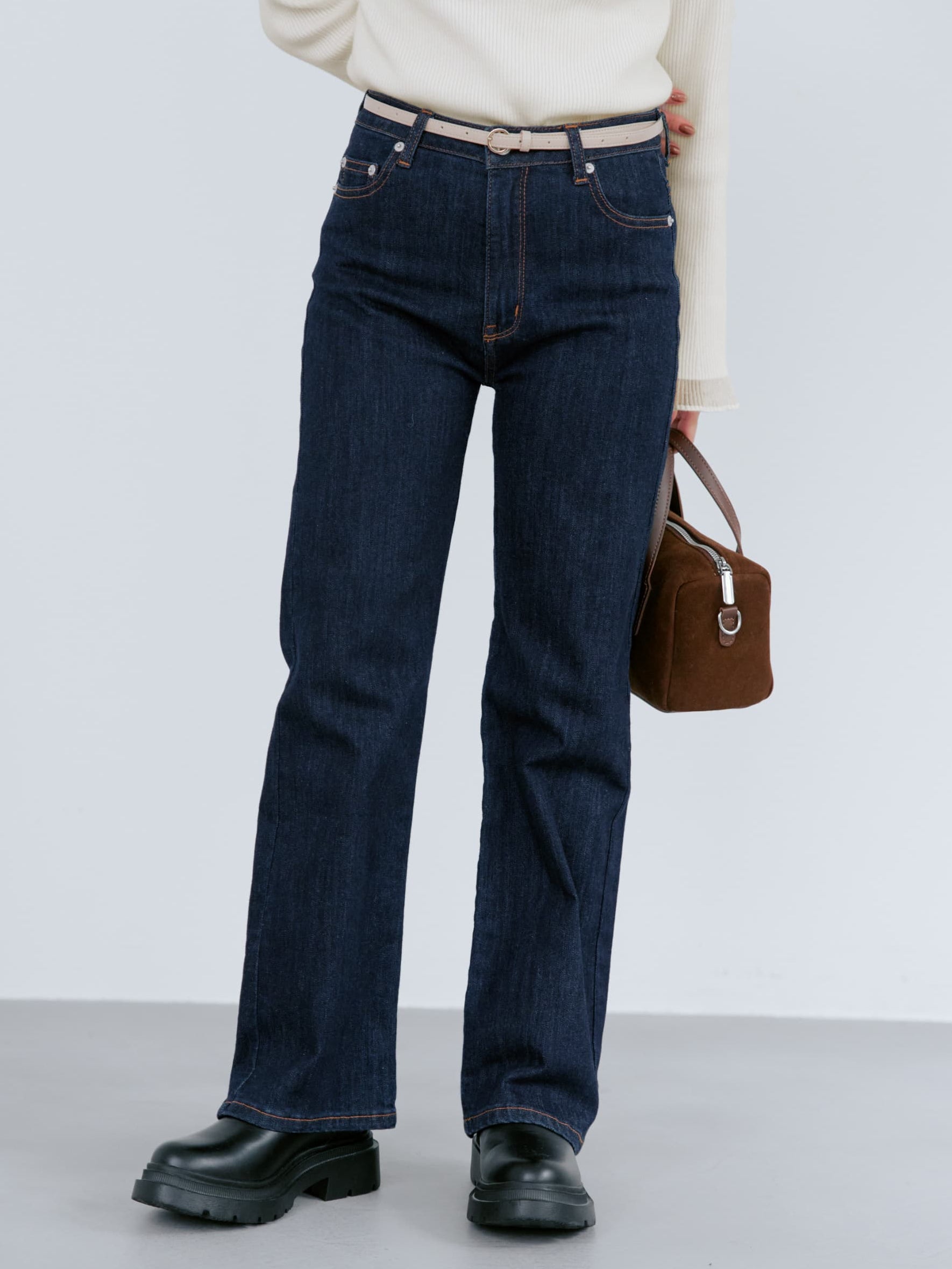 COHINA DENIM ブーツカット-short & regular | 小柄・低身長女性向け