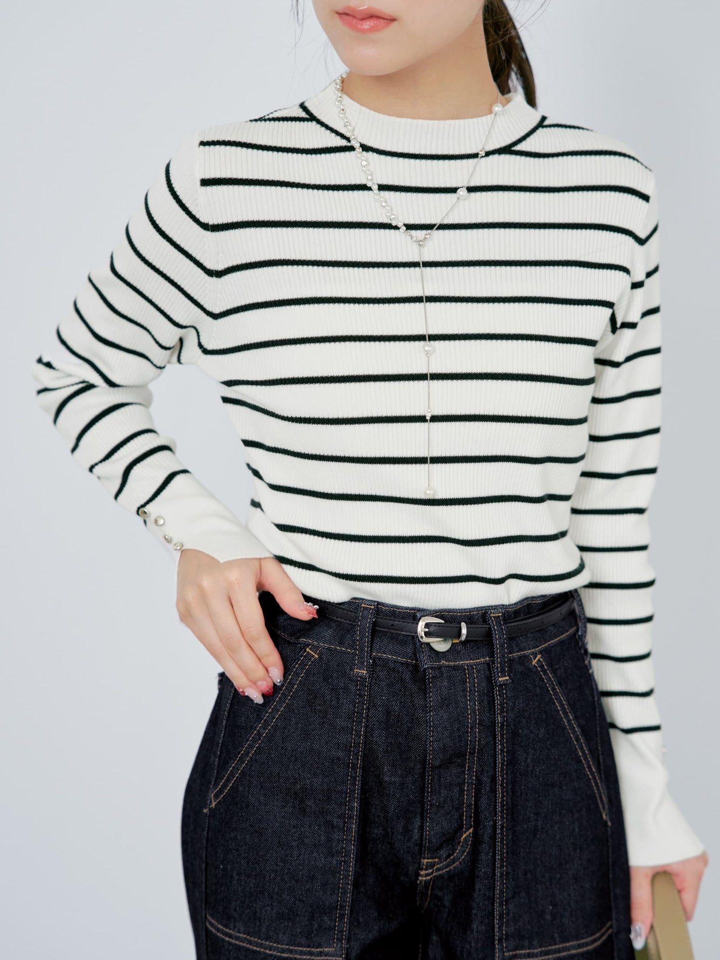 150cm | B:78 W:56 H:74 股下:69  | ワンサイズ着用