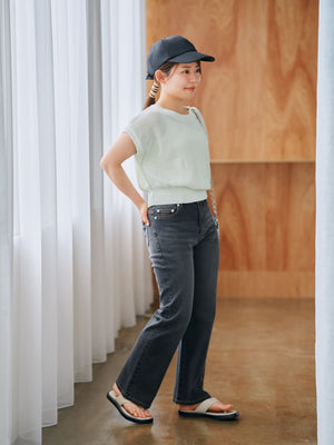 COHINA DENIM ブーツカット-short & regular | 小柄・低身長女性向け