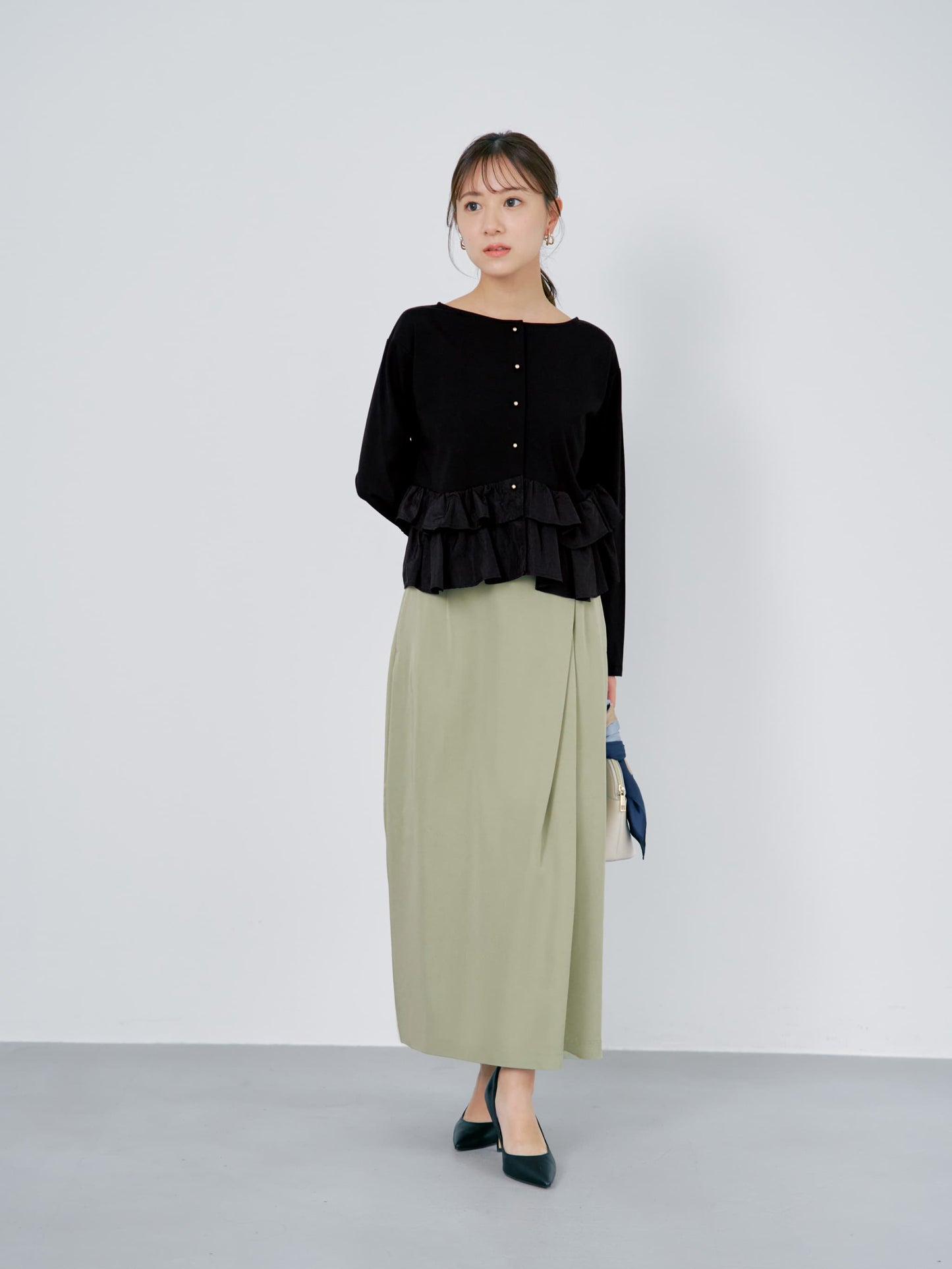 2wayフリルペプラムトップス　[通常]