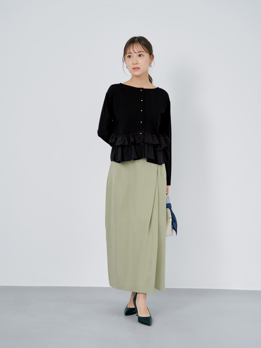 2wayフリルペプラムトップス　[通常]