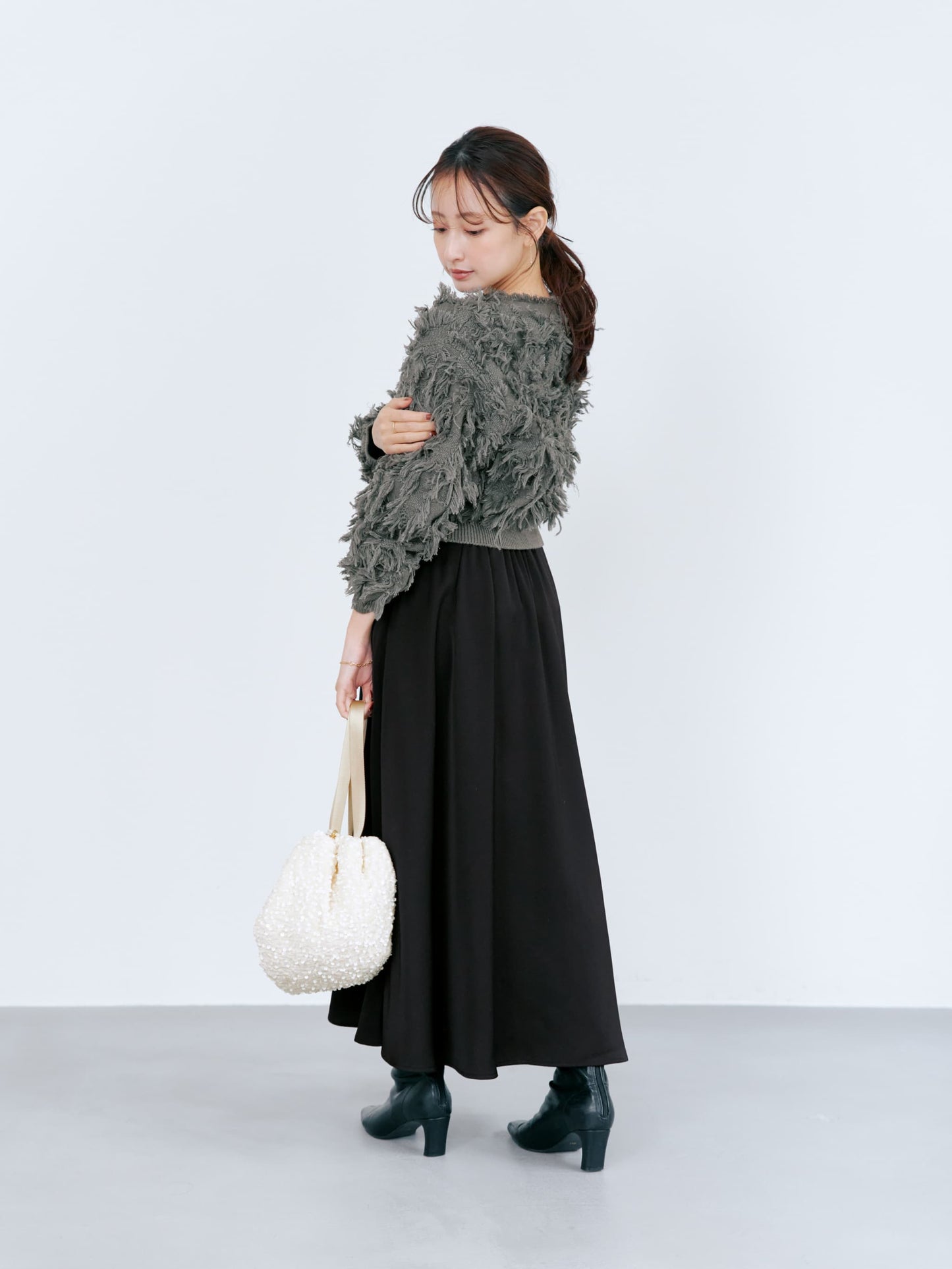 【YUNA SANTA】スパンコールドロストバッグ　[通常]