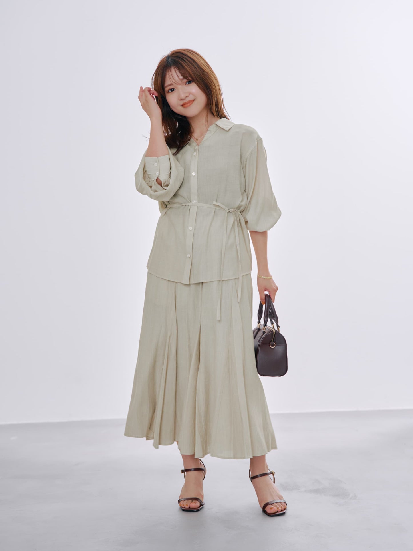 ソフトワッシャースキッパーシャツ　[通常]