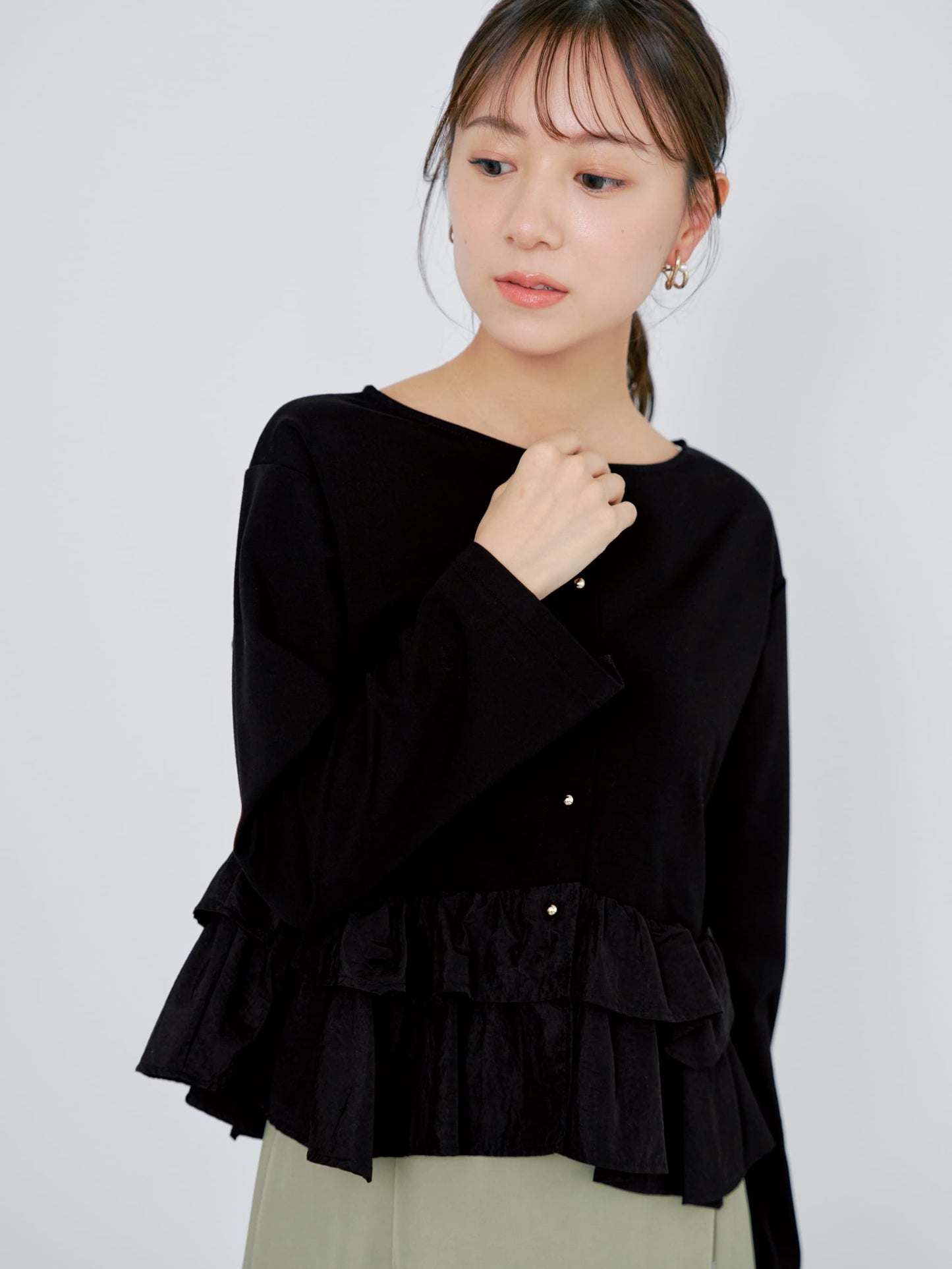 150cm | B:78 W:56 H:74 股下:69  | ワンサイズ着用