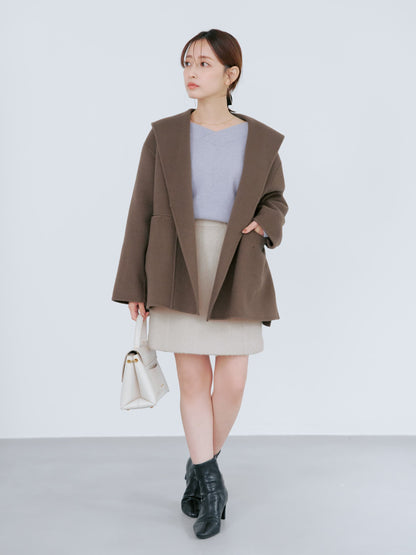 ＜sweetweb掲載＞ウールリバーミドルコート　[通常]