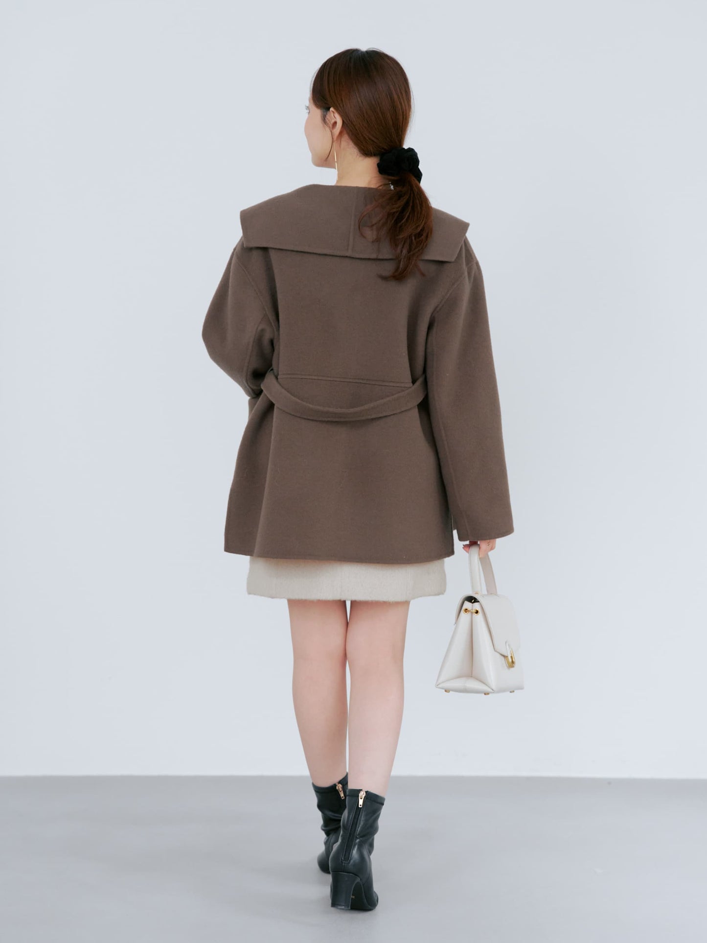 ＜sweetweb掲載＞ウールリバーミドルコート　[通常]