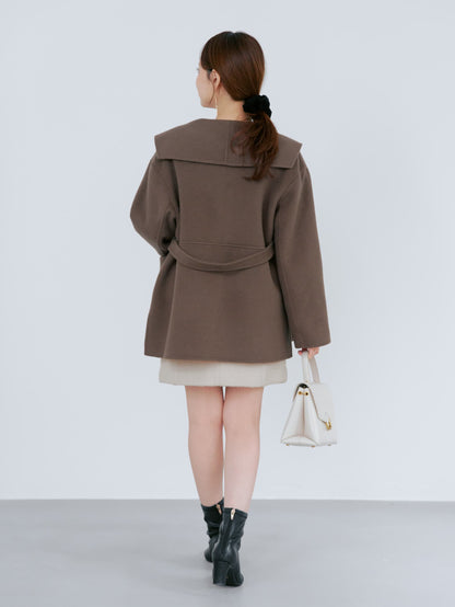 ＜sweetweb掲載＞ウールリバーミドルコート　[通常]