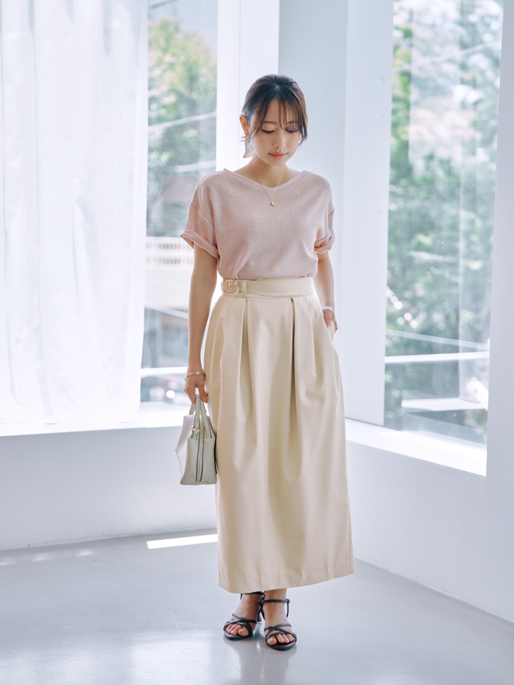 2wayゆるカットトップス | 小柄・低身長女性向けファッション通販