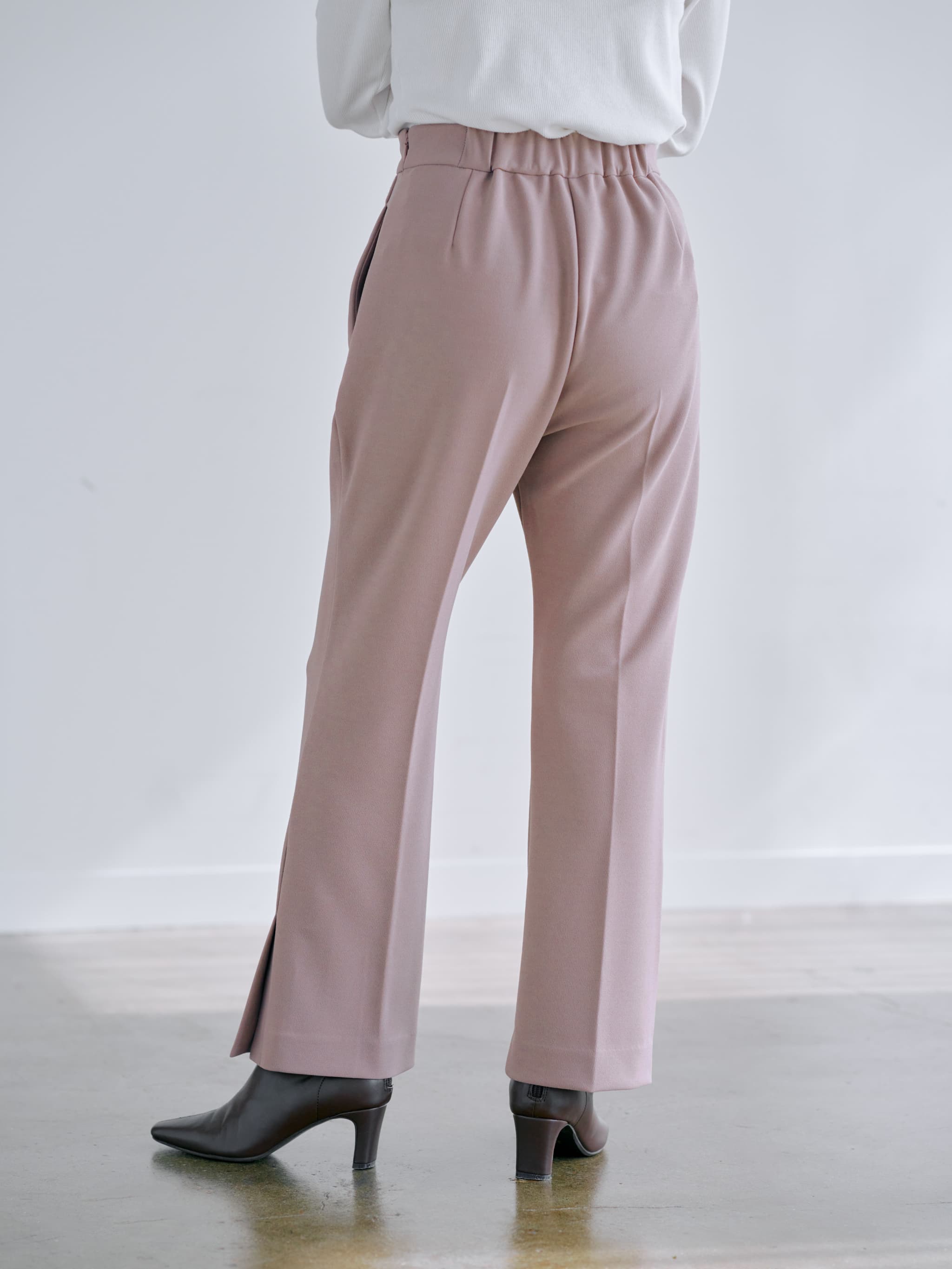 センタープレスフレアパンツ[品番：NHGW0000784]｜non-hedge