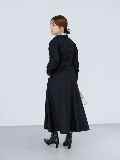 イレギュラーヘムシャツワンピース-short & regular　[通常]