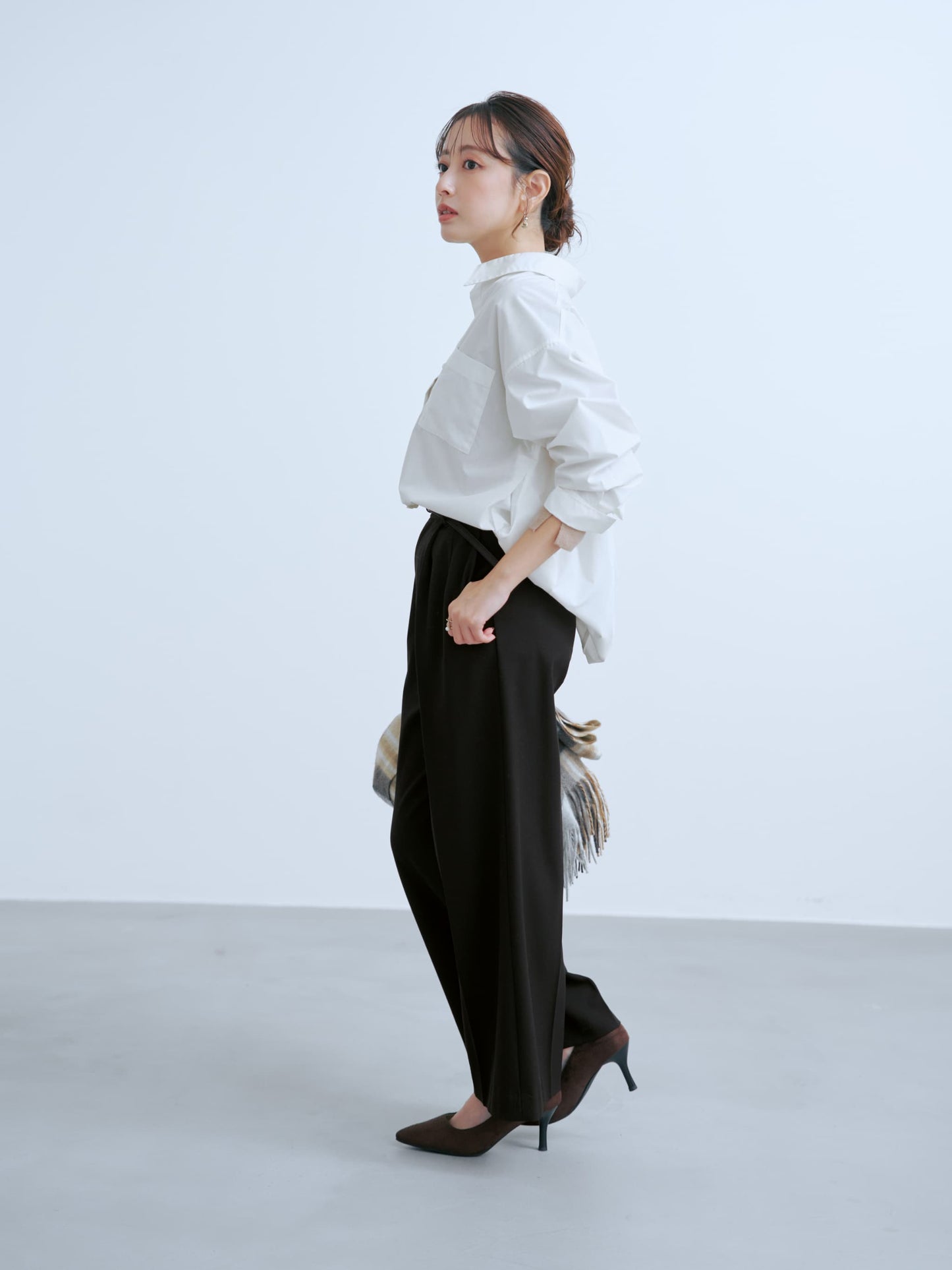 ウォームストレートパンツ-short & regular 　[一部予約]