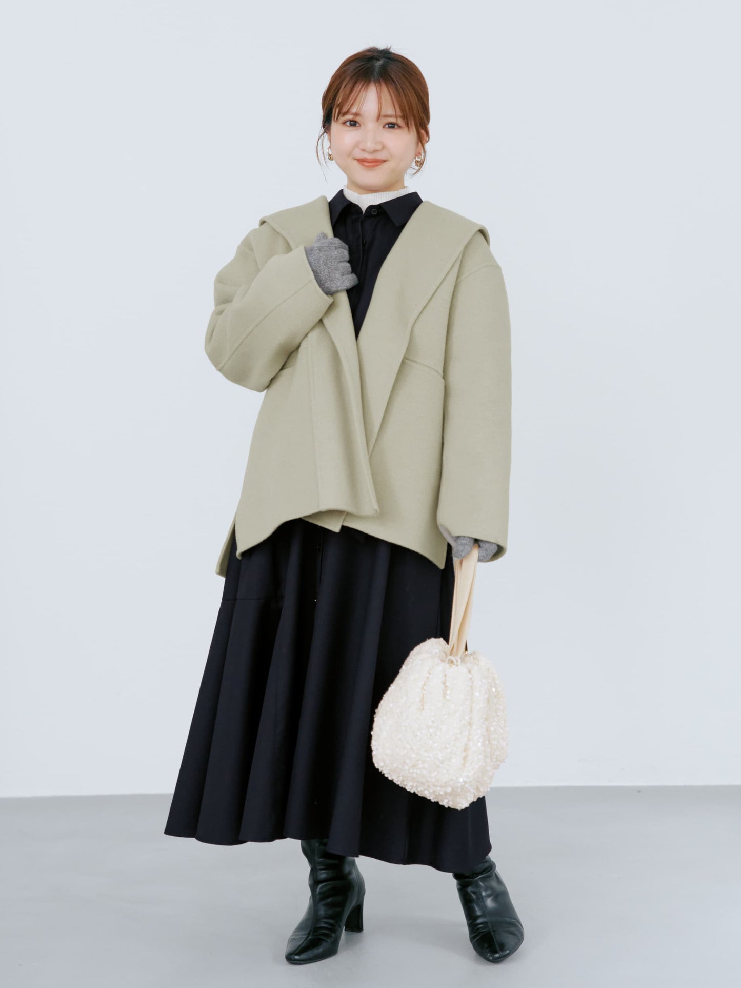 143cm | B:73 W:60 H:81 股下:65  | ワンサイズ着用