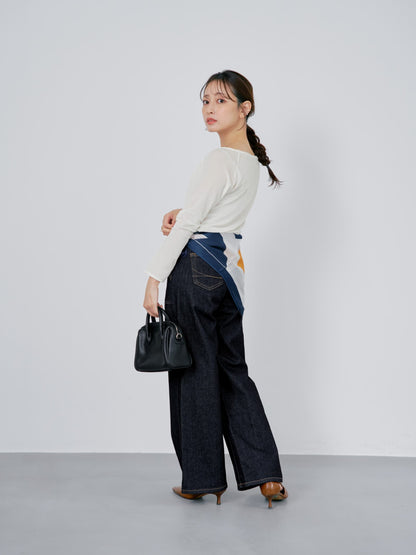 シアーベロアボートネックトップス　[通常]