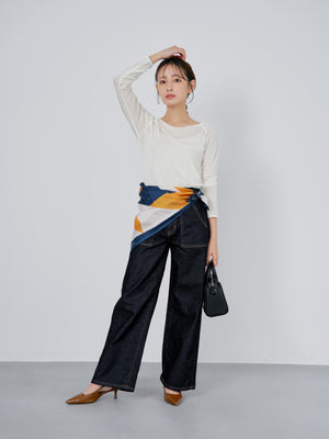 149cm | B:77 W:60 H:83 股下:68.5 | regular-XS着用