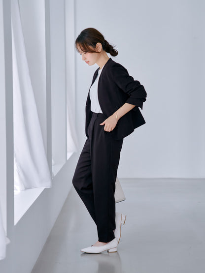 ソフトドビーテーパードパンツ-short & regular　[通常]