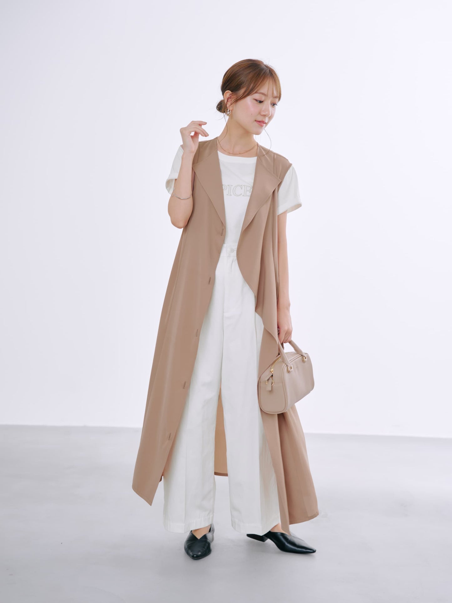 150cm | B:78 W:56 H:74 股下:69  | regular-XS着用