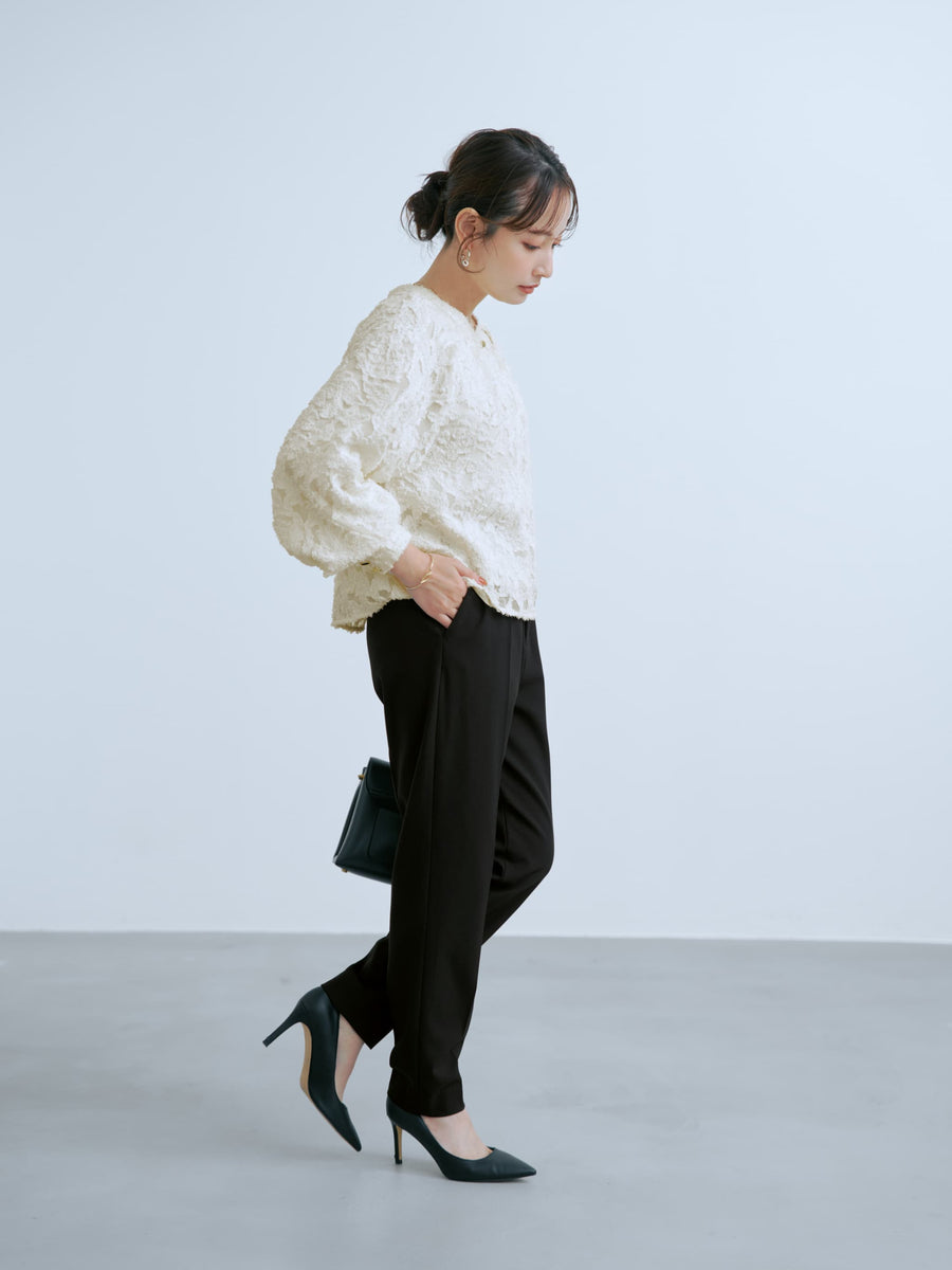 ウォームテーパードパンツ-short & regular　[通常]