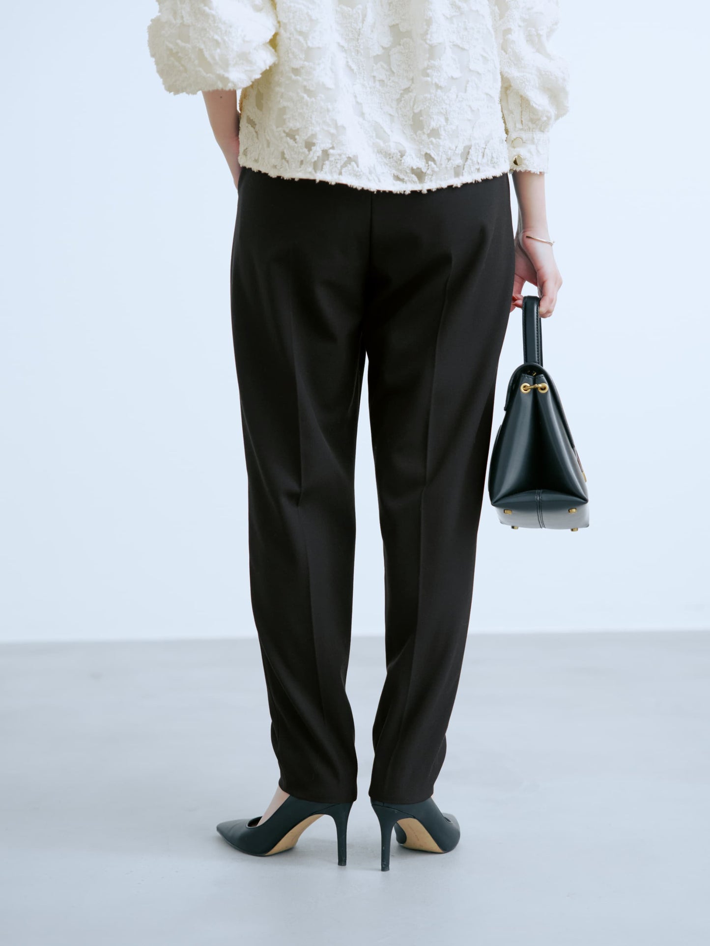 ウォームテーパードパンツ-short & regular　[通常]