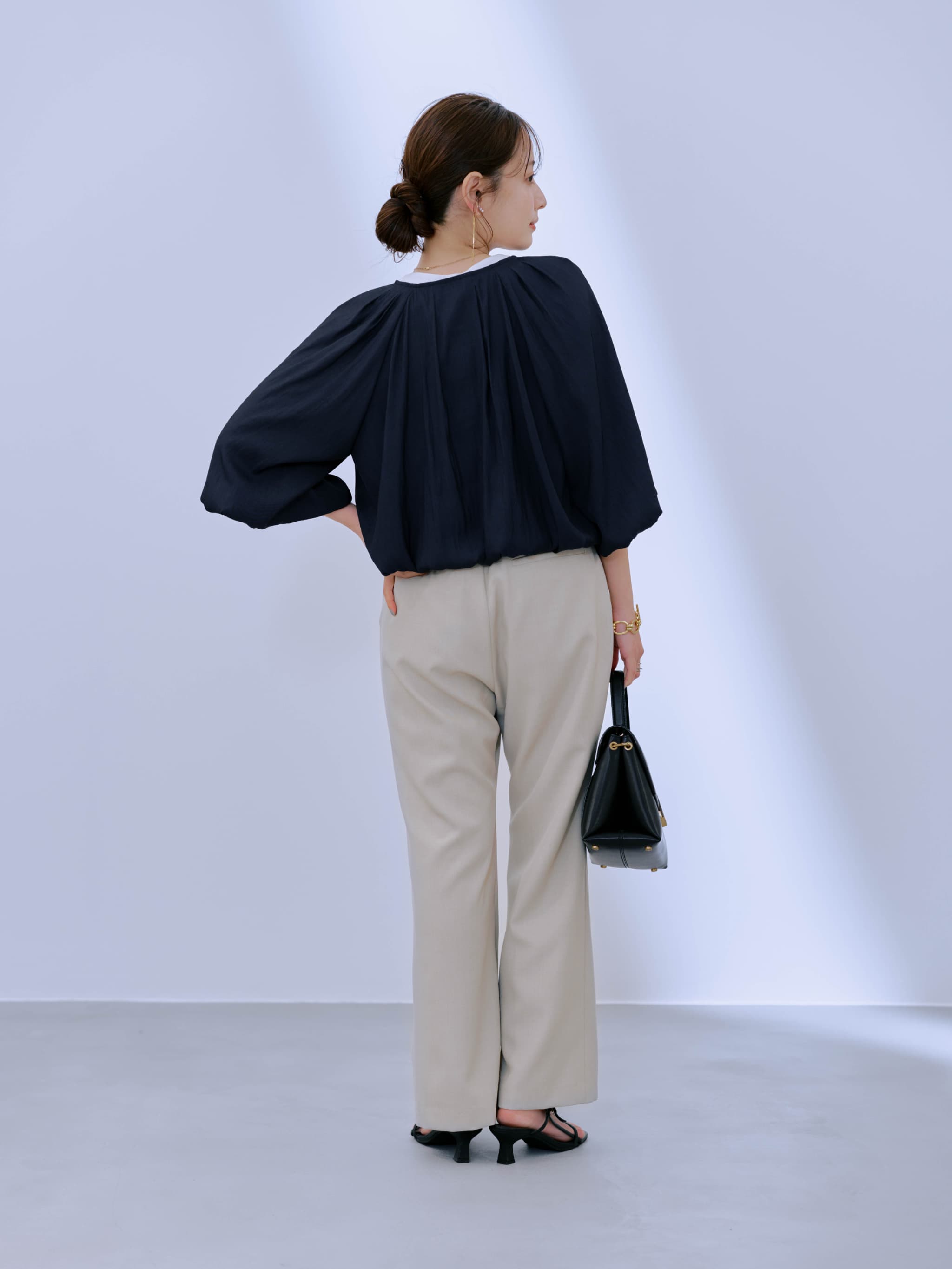 専用！ 定価17280円 バルーンデザインブラウス バルーンデザインブラウスジャケット | 小柄・低身長女性向け