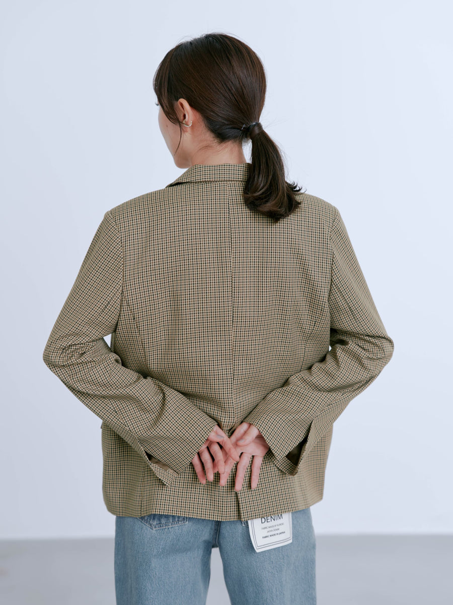 シングルブレストテーラードジャケット　[通常]