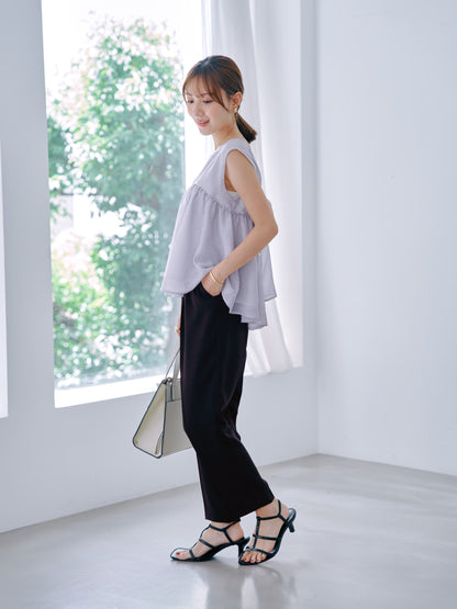 ソフトドビーテーパードパンツ-short & regular　[通常]