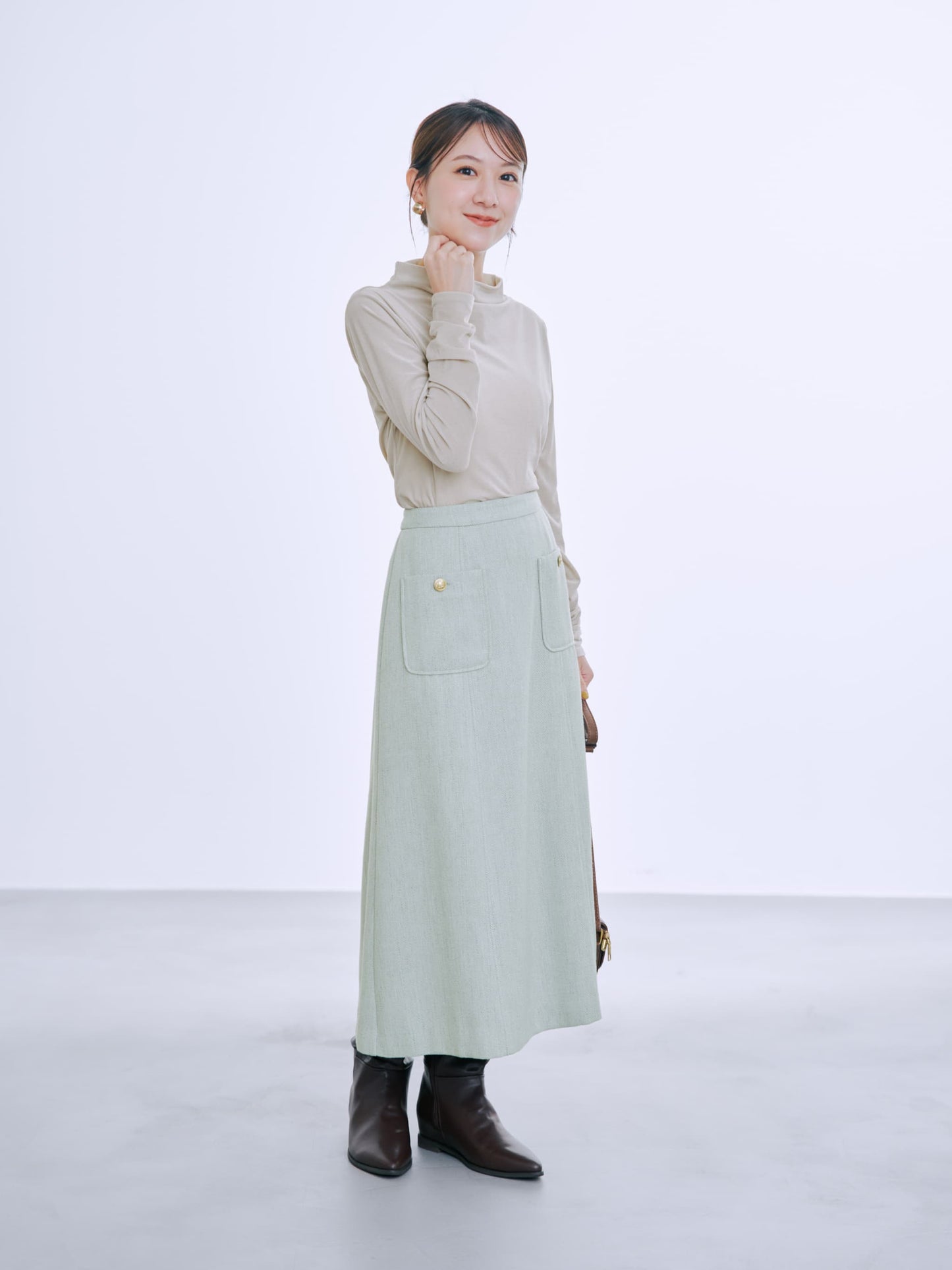 150cm | B:78 W:56 H:74 股下:69  | regular-XS着用