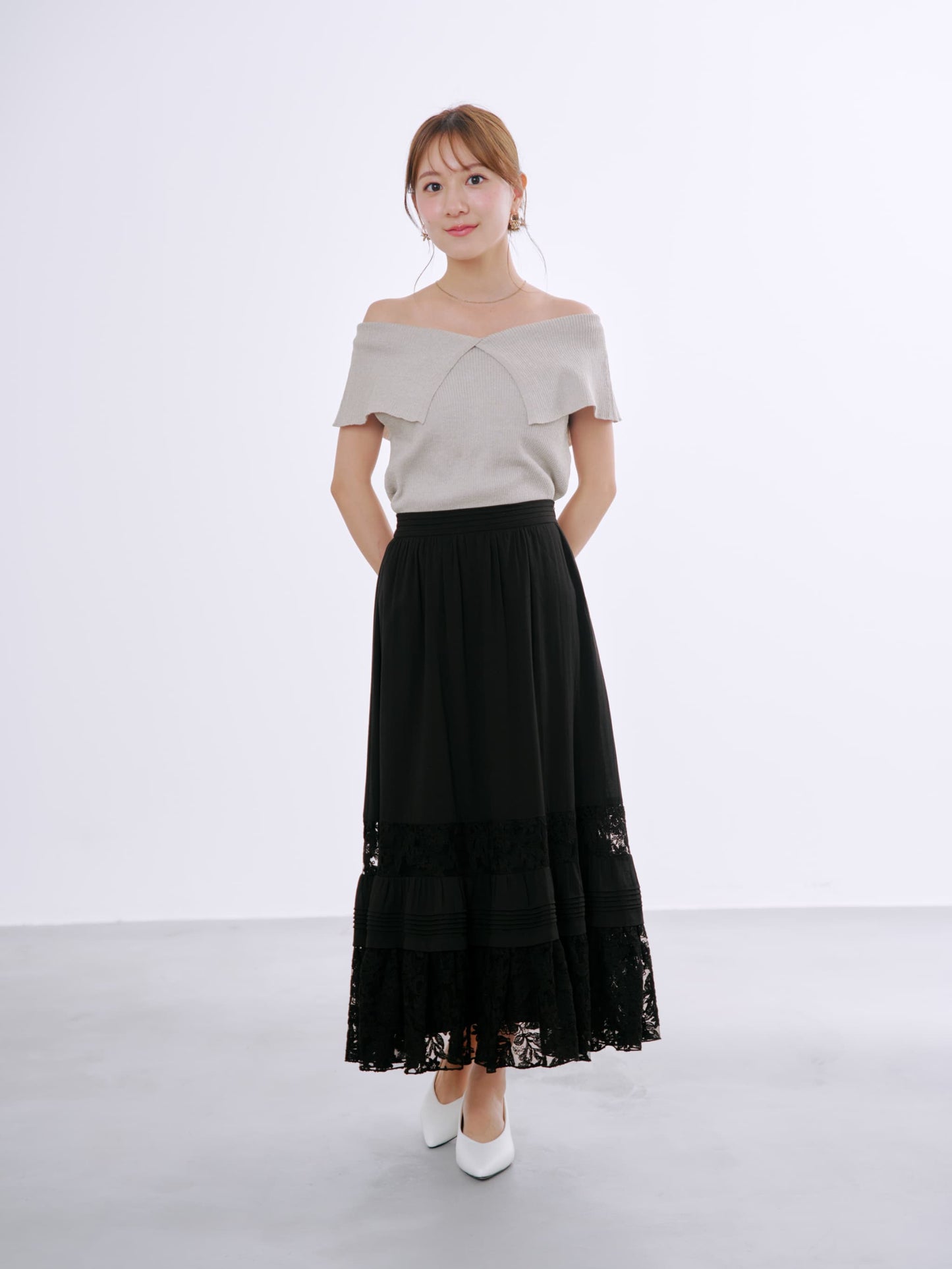 150cm | B:78 W:56 H:74 股下:69  | ワンサイズ着用