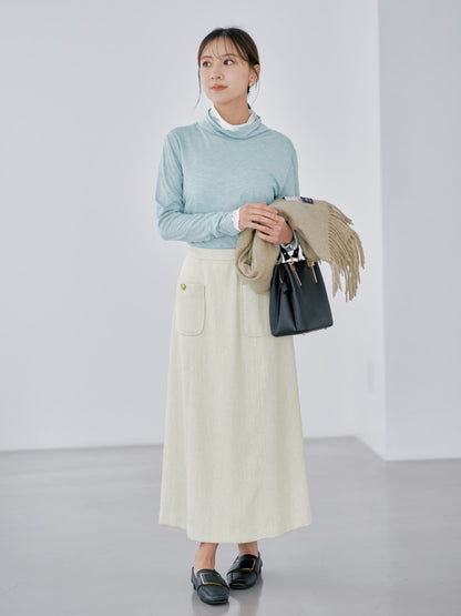 シルキータッチハイネックカットソー　[通常]