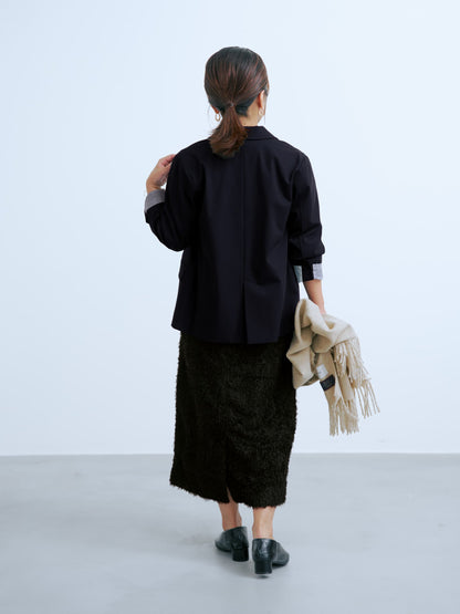 フェザージャカードIラインスカート-short & regular　[通常]