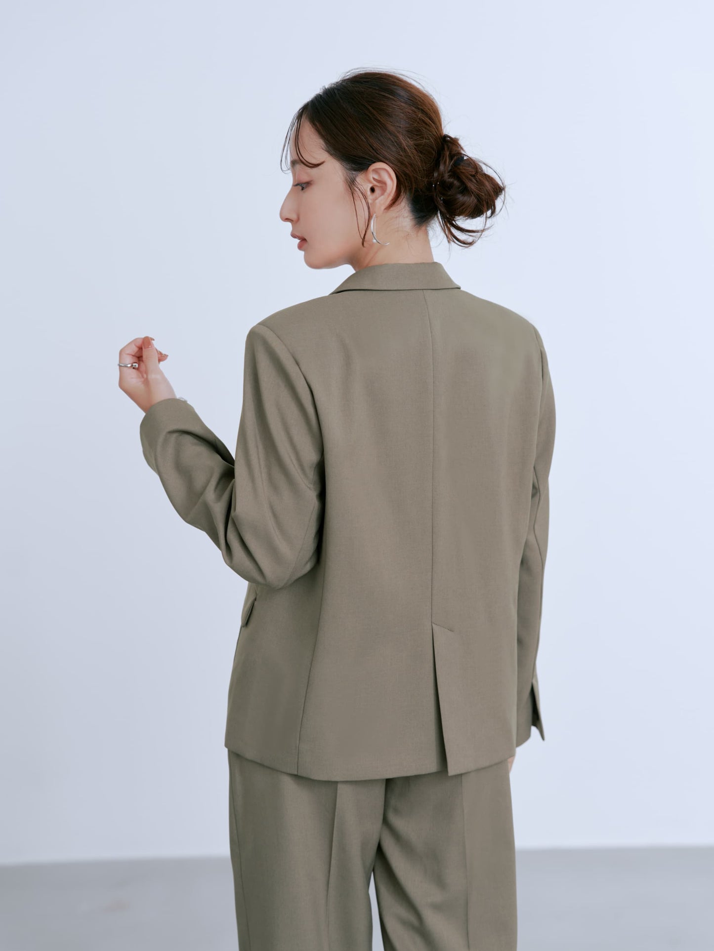 シングルブレストテーラードジャケット　[通常]