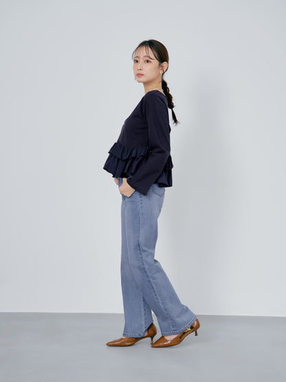 2wayフリルペプラムトップス　[通常]