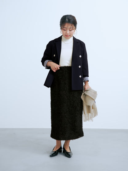 フェザージャカードIラインスカート-short & regular　[通常]