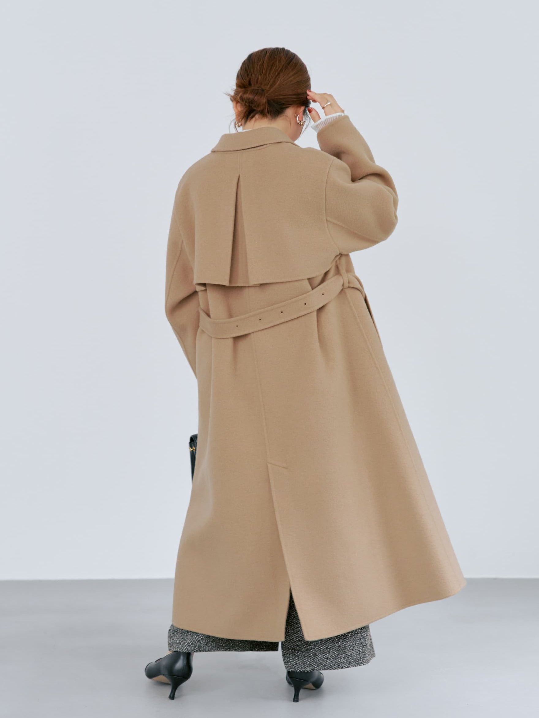 ウールリバートレンチコート-short & regular | 小柄・低身長女性向け