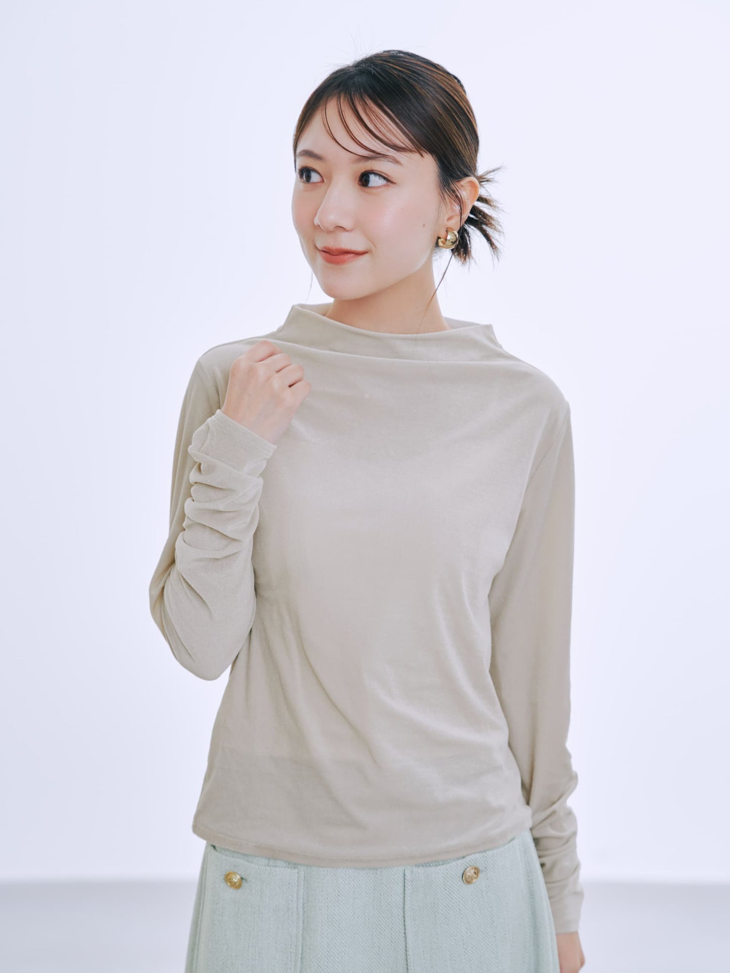 150cm | B:78 W:56 H:74 股下:69  | ワンサイズ着用