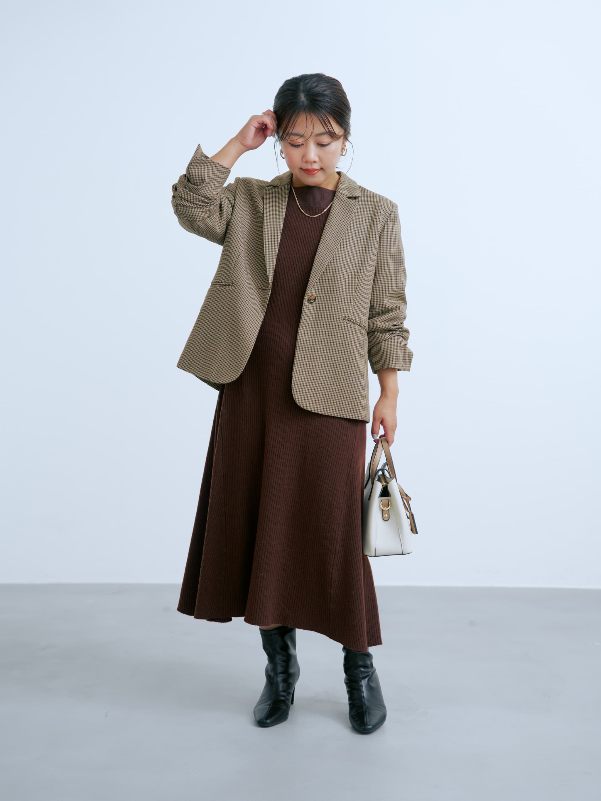 シングルブレストテーラードジャケット | 小柄・低身長女性向け