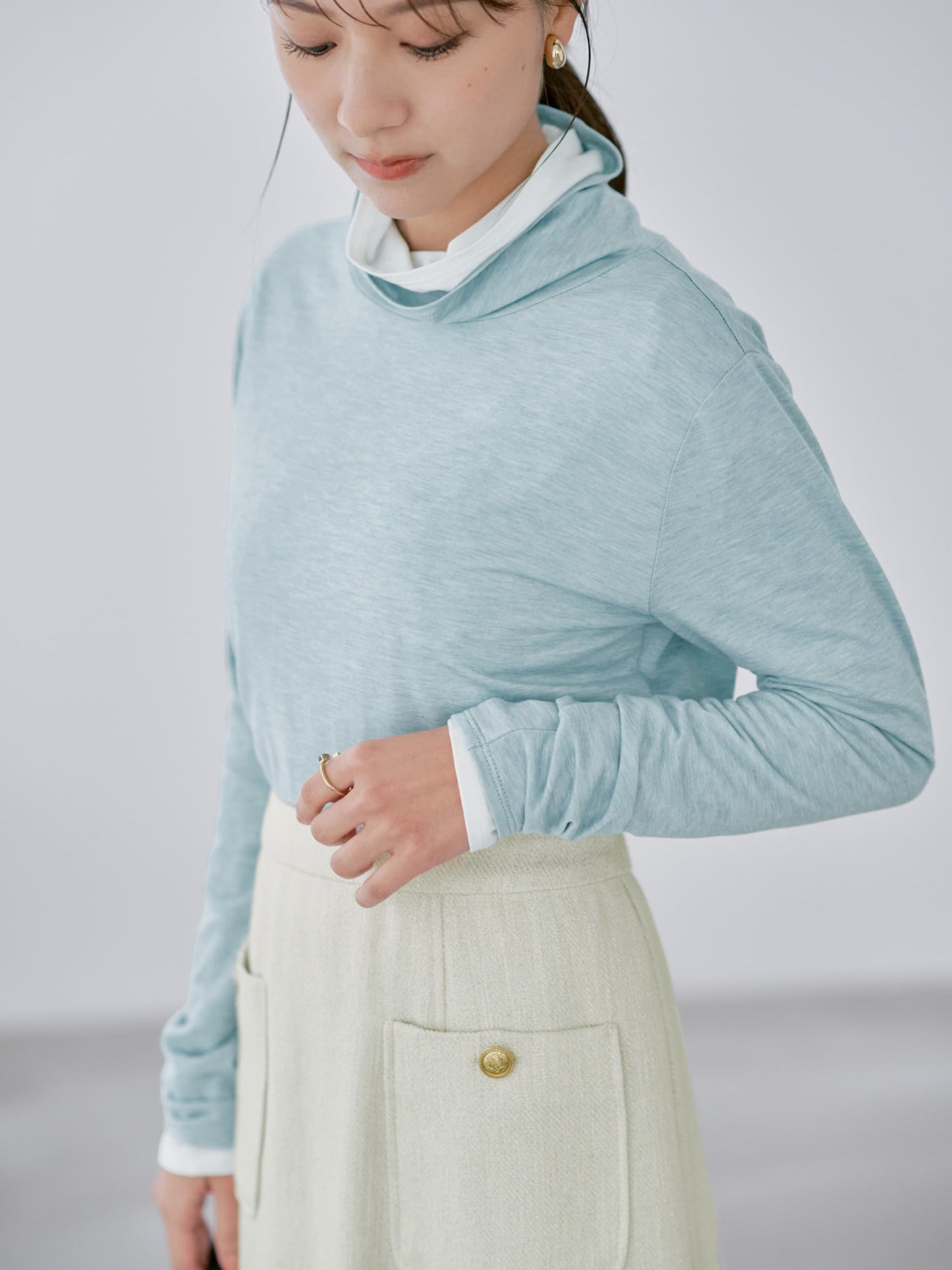 150cm | B:78 W:56 H:74 股下:69  | ワンサイズ着用