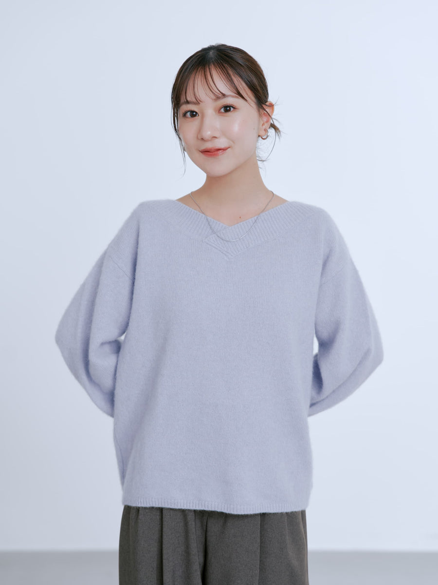 150cm | B:78 W:56 H:74 股下:69  | ワンサイズ着用 (ブルー)