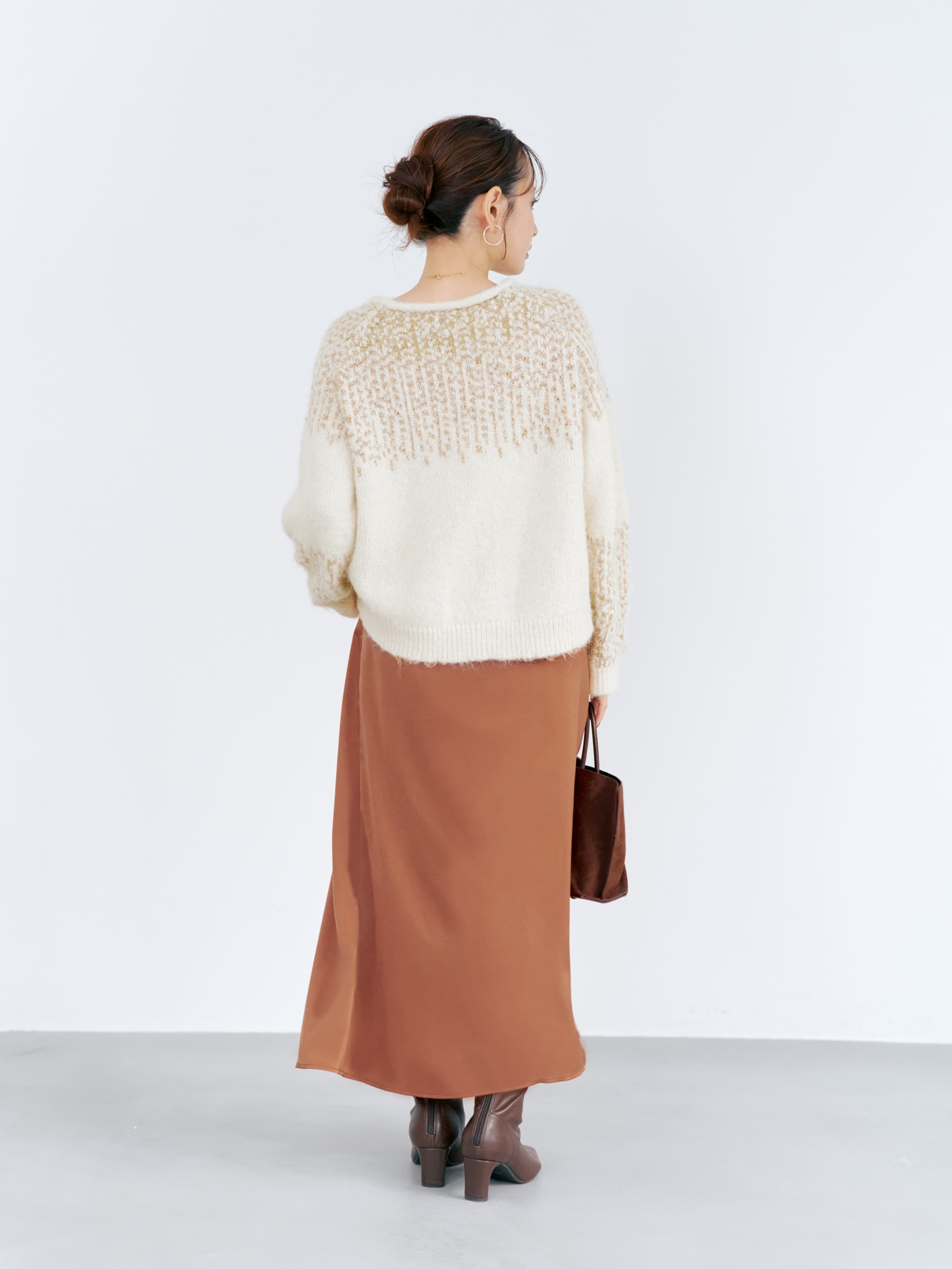 YUNA SANTA】イルミネーションニット | 小柄・低身長女性向け