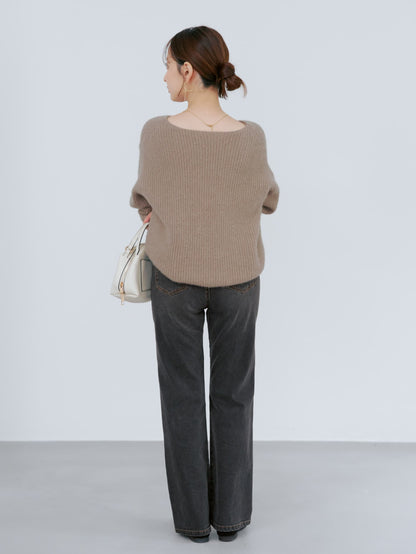 COHINA DENIM ブーツカット-short & regular　[通常]