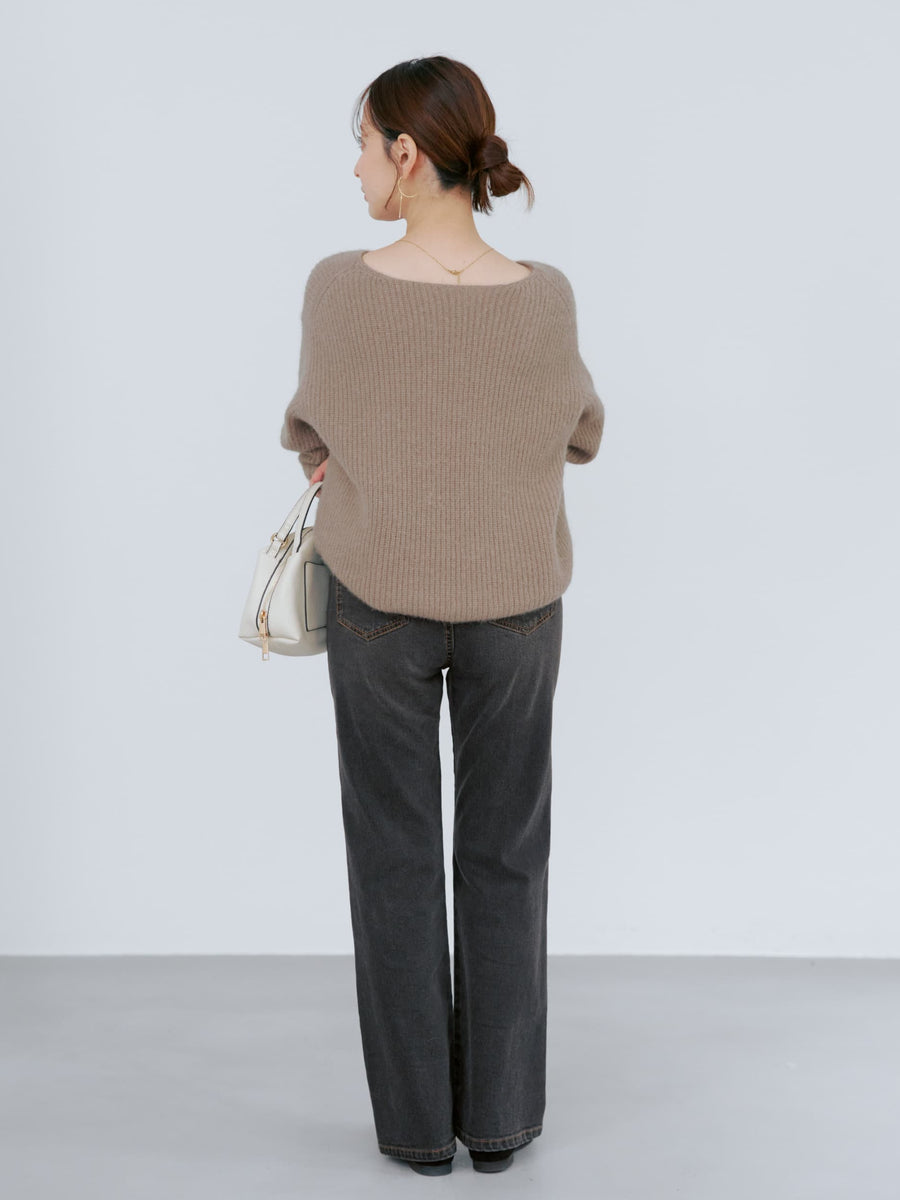 COHINA DENIM ブーツカット-short & regular　[通常]