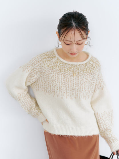 【YUNA SANTA】イルミネーションニット　[通常]