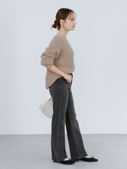 COHINA DENIM ブーツカット-short & regular　[通常]