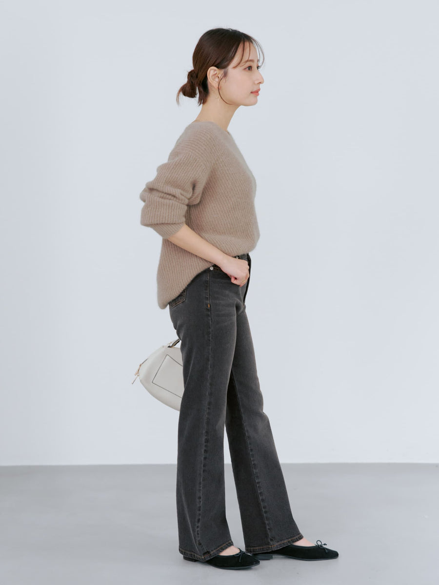 COHINA DENIM ブーツカット-short & regular　[通常]